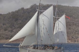 Colin Archer Double Ended Gaff Rigged Ketch