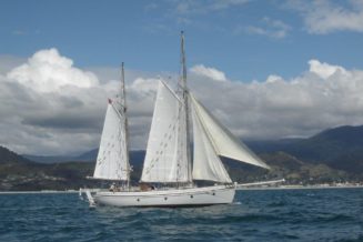 Colin Archer Double Ended Gaff Rigged Ketch